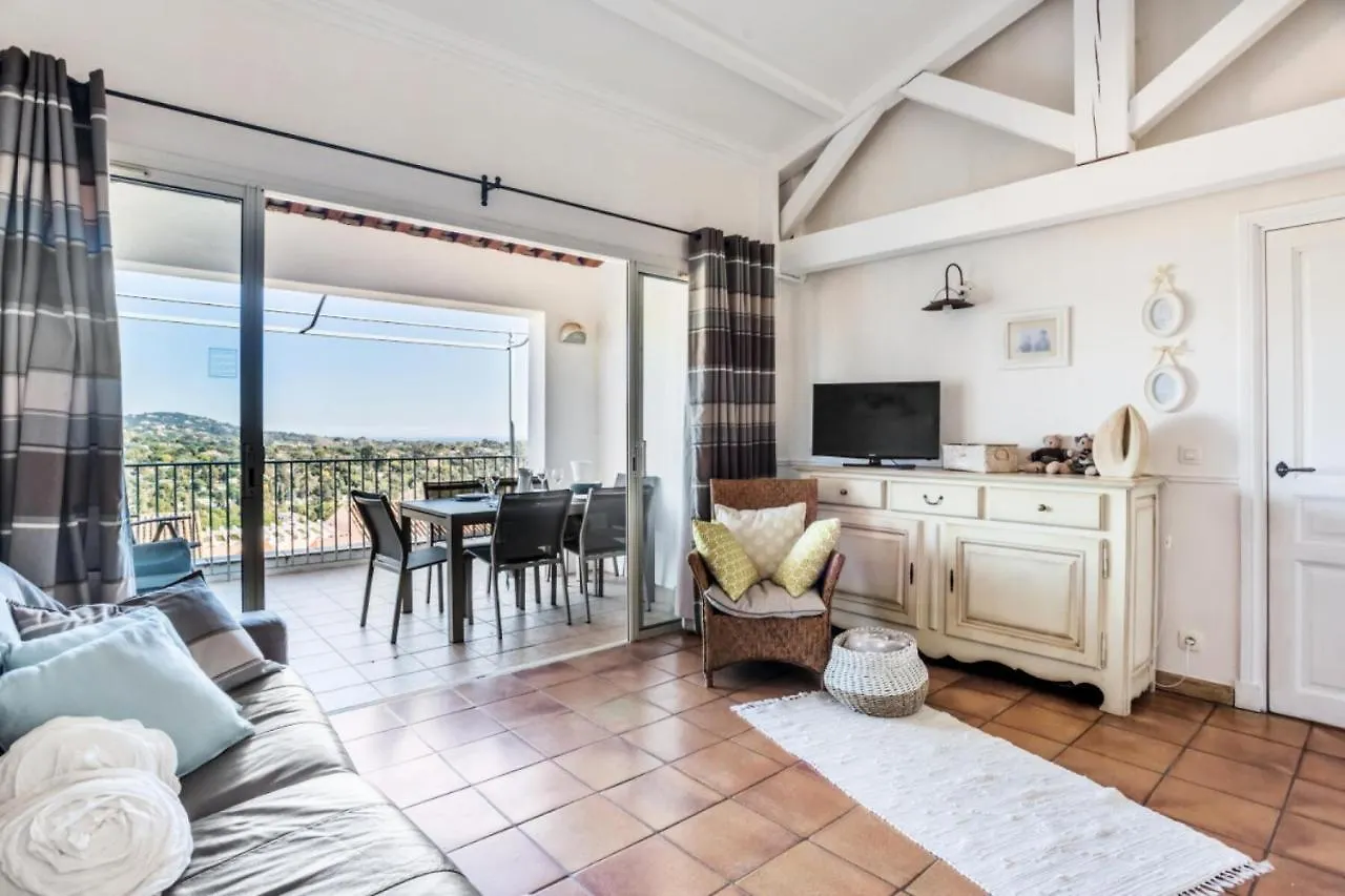 Les Bastides Aux Restanques Du Golfe De St Tropez - Maeva Home - Bastide 4 Pieces 8 Personnes Belle Vue Mer - Prestige - Super Home Mae-4242 غريمو